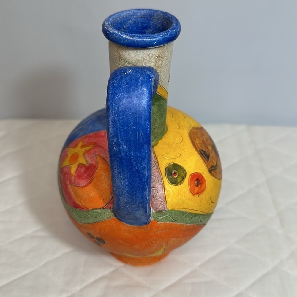 Spanish Jug Vintage Retro Vase Pitcher RARE - Picture 4 of 12